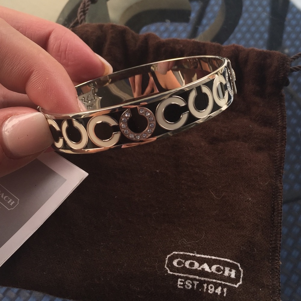 Coach bangle bracelet